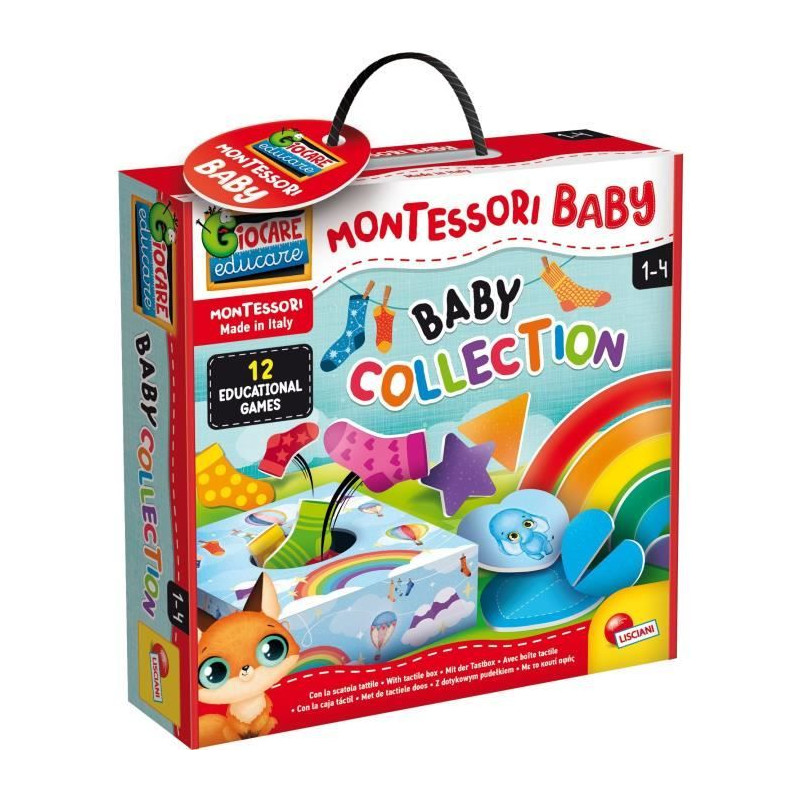 Baby Collection - jeux d'apprentissage - basé sur la méthode Montessori - LISCIANI
