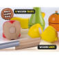 Toucan breakfast - jeu d'apprentissage en bois - basé sur la méthode Montessori - LISCIANI