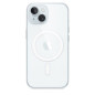 Coque avec MagSafe pour iPhone 15 Transparente