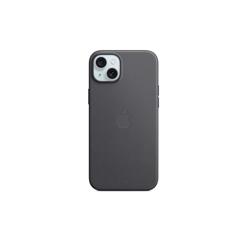 Coque en tissage fin avec MagSafe pour iPhone 15 Plus Noir