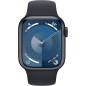 Apple Watch Series 9 GPS - 41mm - Boîtier Midnight Aluminium - Bracelet Midnight Sport Band - S/M