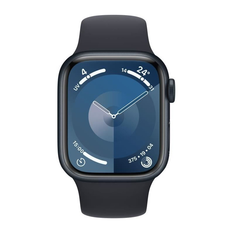 Apple Watch Series 9 GPS - 41mm - Boîtier Midnight Aluminium - Bracelet Midnight Sport Loop