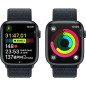 Apple Watch Series 9 GPS + Cellular - 41mm - Boîtier Midnight Aluminium - Bracelet Midnight Sport Loop
