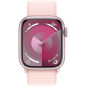 Apple Watch Series 9 GPS - 41mm - Boîtier Pink Aluminium - Bracelet Light Pink Sport Loop