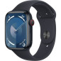 Apple Watch Series 9 GPS - 45mm - Boîtier Midnight Aluminium - Bracelet Midnight Sport Band - S/M