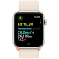 Apple Watch SE GPS - 44mm - Boîtier Starlight Aluminium - Bracelet Starlight Sport Loop