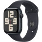 Apple Watch SE GPS - 44mm - Boîtier Midnight Aluminium - Bracelet Midnight Sport Band - S/M