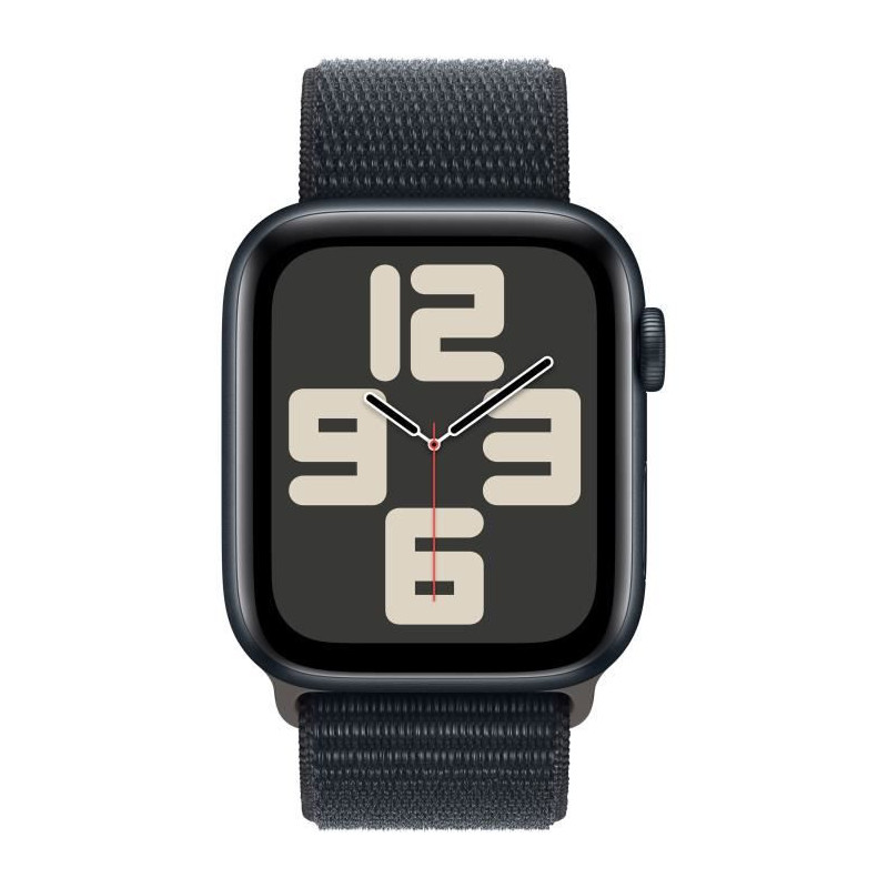 Apple Watch SE GPS - 44mm - Boîtier Midnight Aluminium - Bracelet Midnight Sport Loop