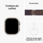 Apple Watch Ultra 2 GPS + Cellular- 49mm - Boîtier Titanium - Bracelet Indigo Alpine Loop - Medium