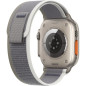 Apple Watch Ultra 2 GPS + Cellular- 49mm - Boîtier Titanium - Bracelet Green/Grey Trail Loop - M/L