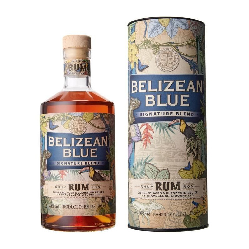 Belizean Blue - Signature Blend - Rhum - 40,0% Vol. - 70 cl
