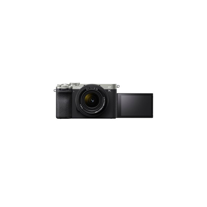 Appareil photo hybride Sony A7C II 28 60mm f 4 Argent