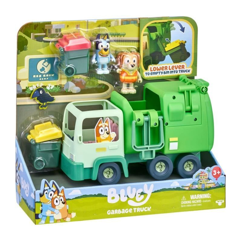 Figurine Le Camion poubelle de Bluey - Moose Toys