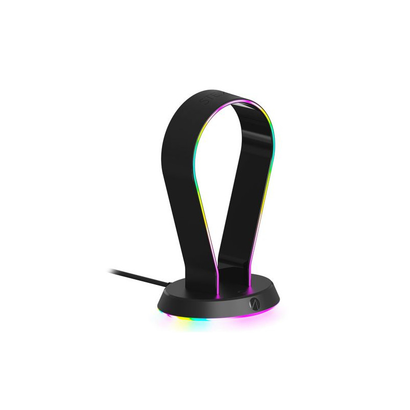 Stand pour Casque Just For Games Stealth Light Up Noir