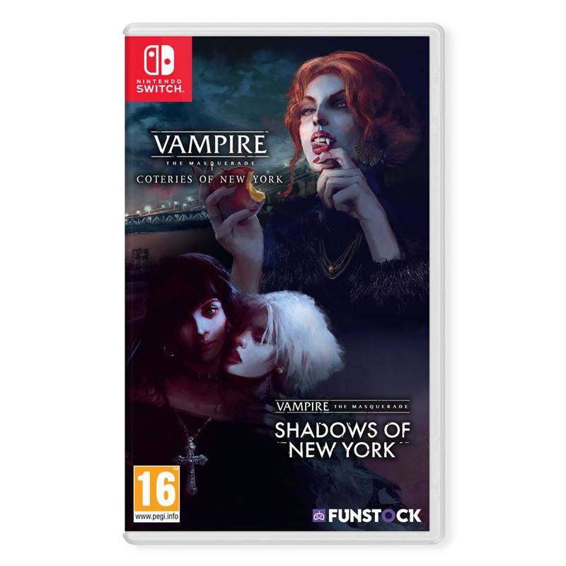 Vampire the Masquerade Coteries and Shadows of New York Collector Edition Nintendo Switch