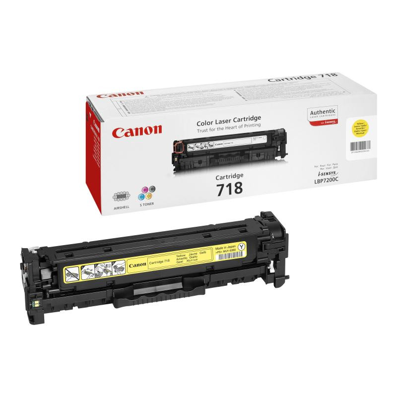 Canon CONTRACT Cartridge 718 Yellow Gelb (2659B014)