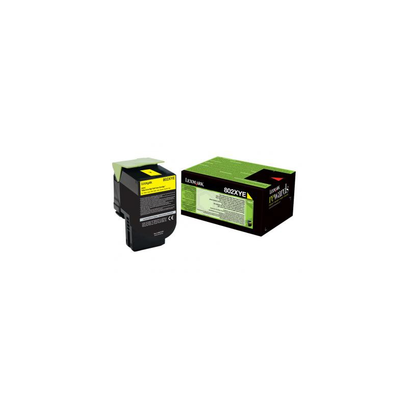 Lexmark Cartridge 802XYE Yellow Gelb (80C2XYE)
