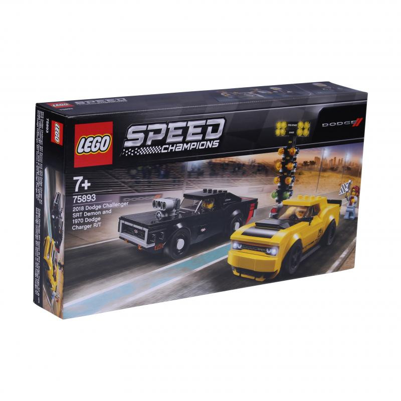LEGO Speed Champions 2018 Dodge Challenger SRT Demon and 1970 (75893)