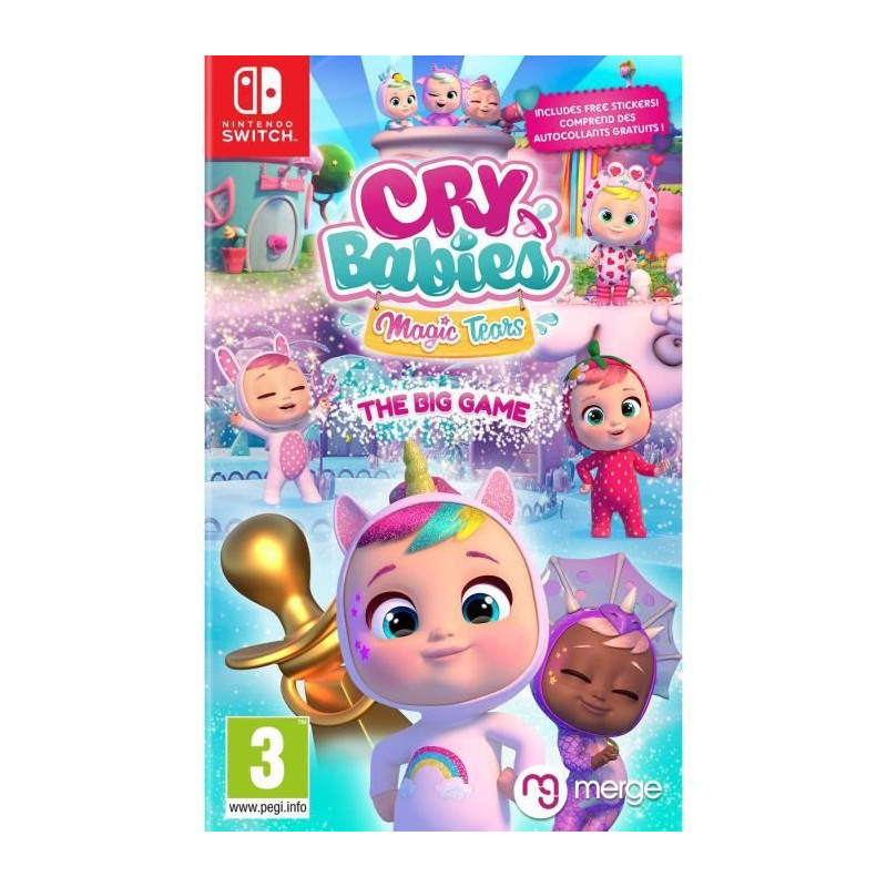 Cry Babies Magic Tears The Big Game - Jeu Nintendo Switch