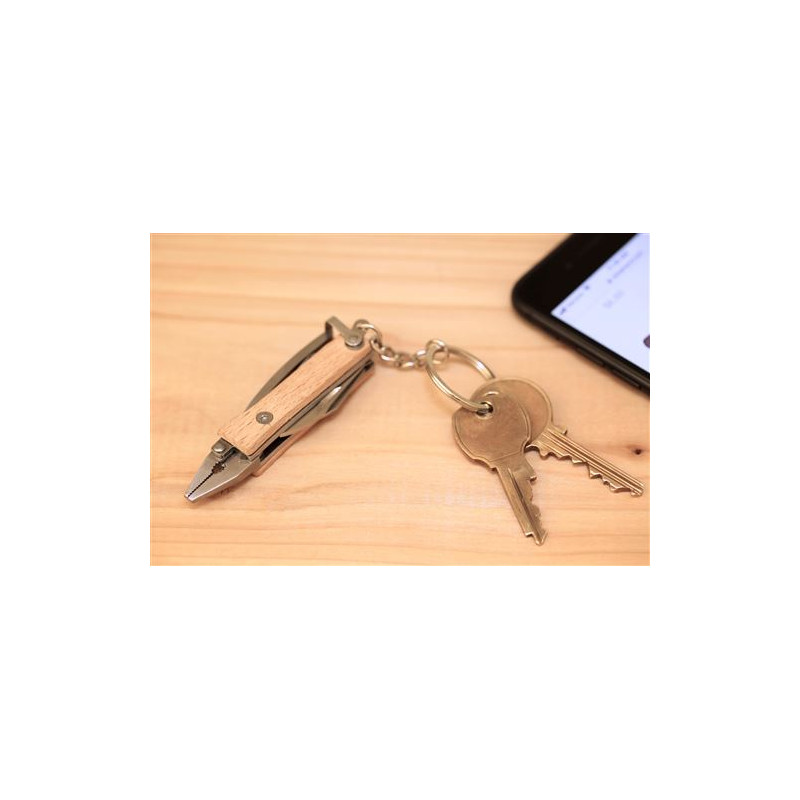 Porte clés mini outils de précision Kikkerland