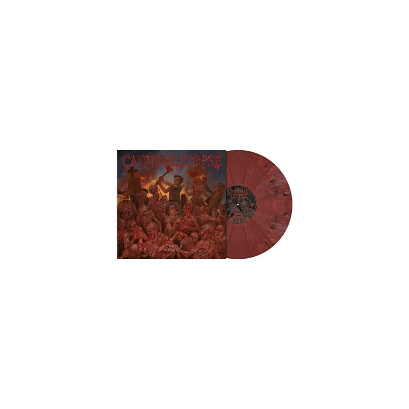 Chaos Horrific Vinyle Rouge Marbré