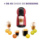 KRUPS Nescafé Dolce Gusto Machine a café + 60 capsules de café lungo, Cafetiere multi-boissons, 15 bars, Piccolo XS YY5129FD
