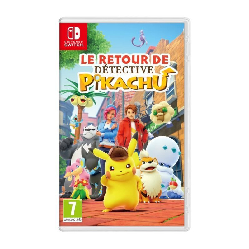 Le Retour de Détective Pikachu - Édition Standard | Jeu Nintendo Switch