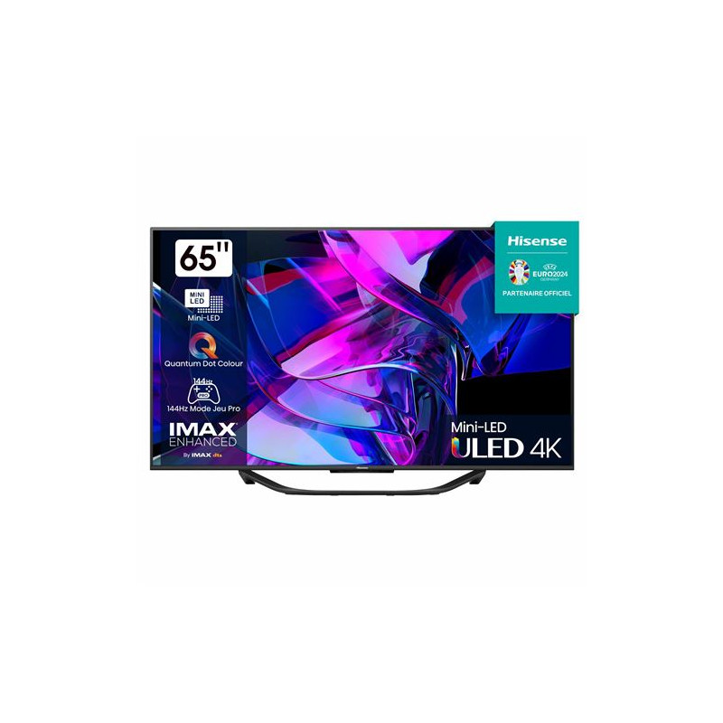TV QLED Mini LED Hisense 65U7KQ 165 cm 4K UHD Smart TV Gris