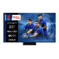 TV QLED Mini LED TCL 85C805 215 cm 4K UHD Google TV Aluminium brossé