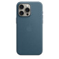 Coque en tissage fin avec MagSafe pour iPhone 15 Pro Max Bleu Pacifique