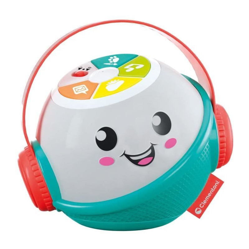 Baby Clementoni - Dixi, mots et musique - Jeu interactif (4 boutons)
