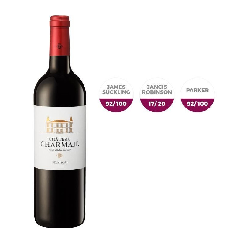 Château Charmail 2020 Haut-Médoc Vin Rouge de Bordeaux