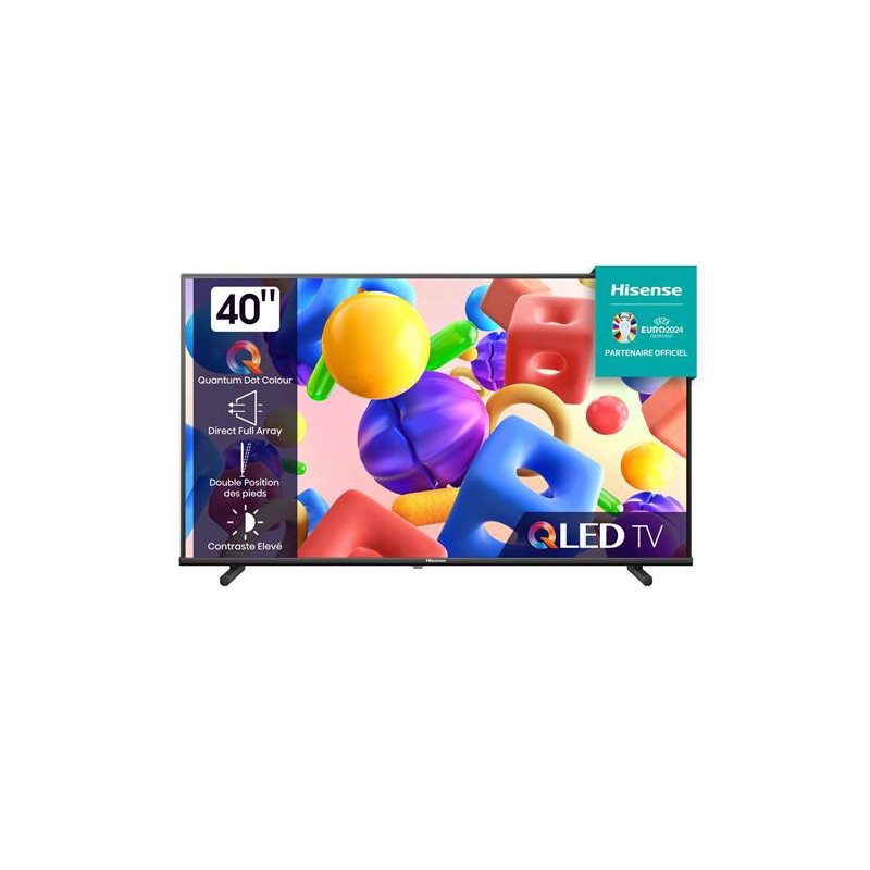 TV QLED Hisense 40A5KQ 101 cm Full HD Smart TV Noir