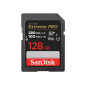 Carte mémoire SD SanDisk Extreme PRO SDXC UHS II 128 Go