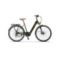 Vélo de trekking électrique Tredan Klet 450 W Taille L XL Noir