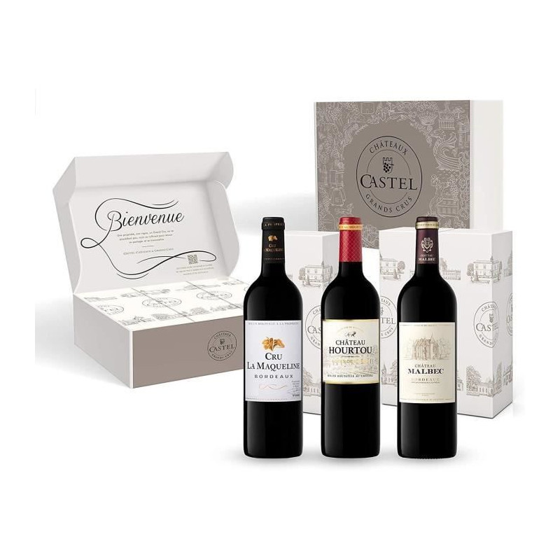 Coffret Cadeau Prix Plaisir Vin de Bordeaux