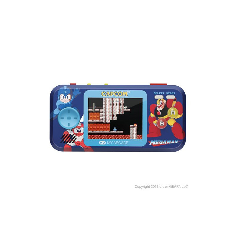 Console rétrogaming Just For Games Pocket Player Megaman Bleu