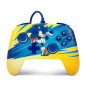 Manette filaire ameliorée PowerA Sonic Boost pour Nintendo Switch Jaune bleu