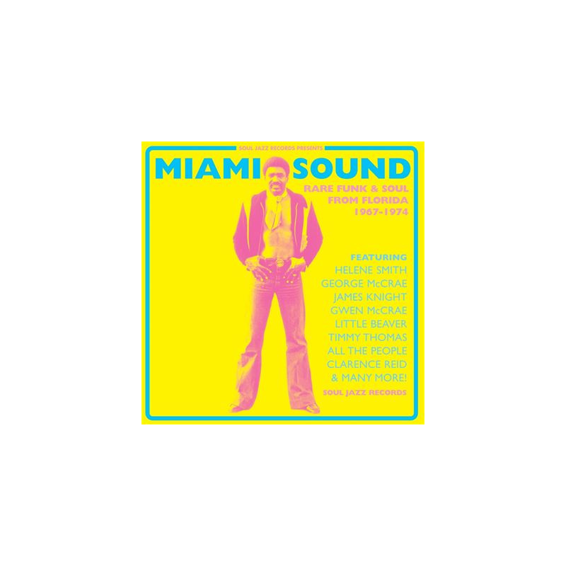 Miami Sound Rare Funk & Soul From Miami, Florida 1967 1974 Vinyle Bleu et Jaune