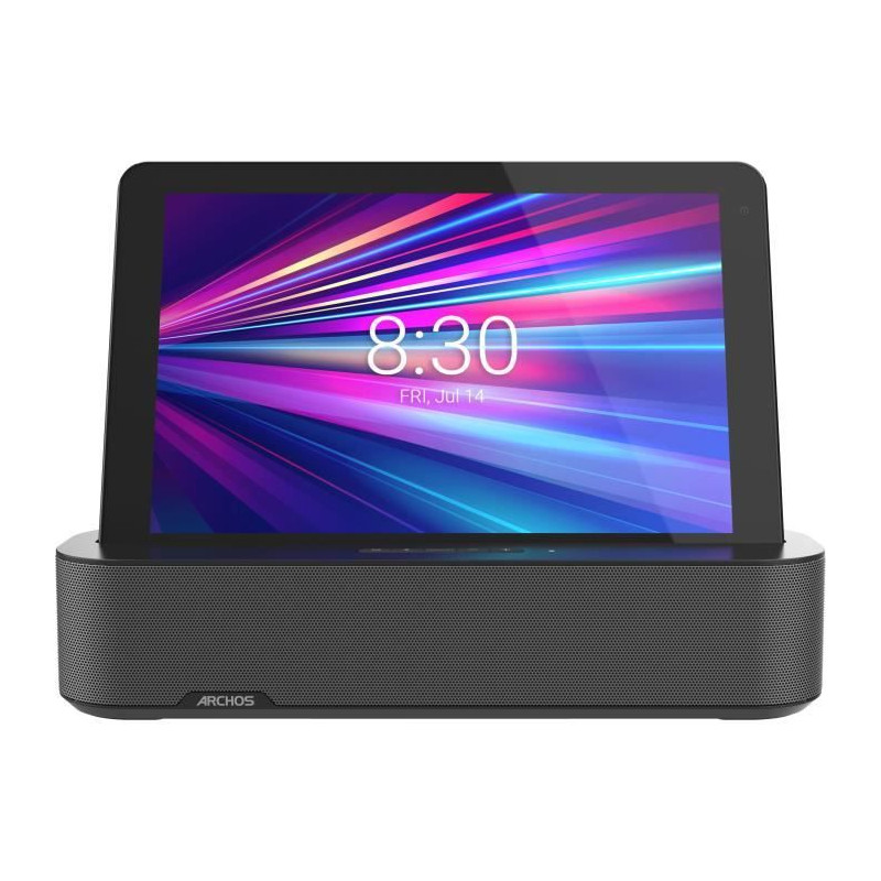 Tablette Tactile - ARCHOS - A101 OXYGENE ULTRA 4G FHD - 10,1 - RAM 4Go - 64 Go - Noir + Station Bluetooth Son 360° et charge