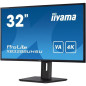 Ecran PC - IIYAMA - XB3288UHSU-B5 - 32 VA LED 4K 3840 x 2160 - 3ms - 60Hz - 2 x HDMI 1 x DP