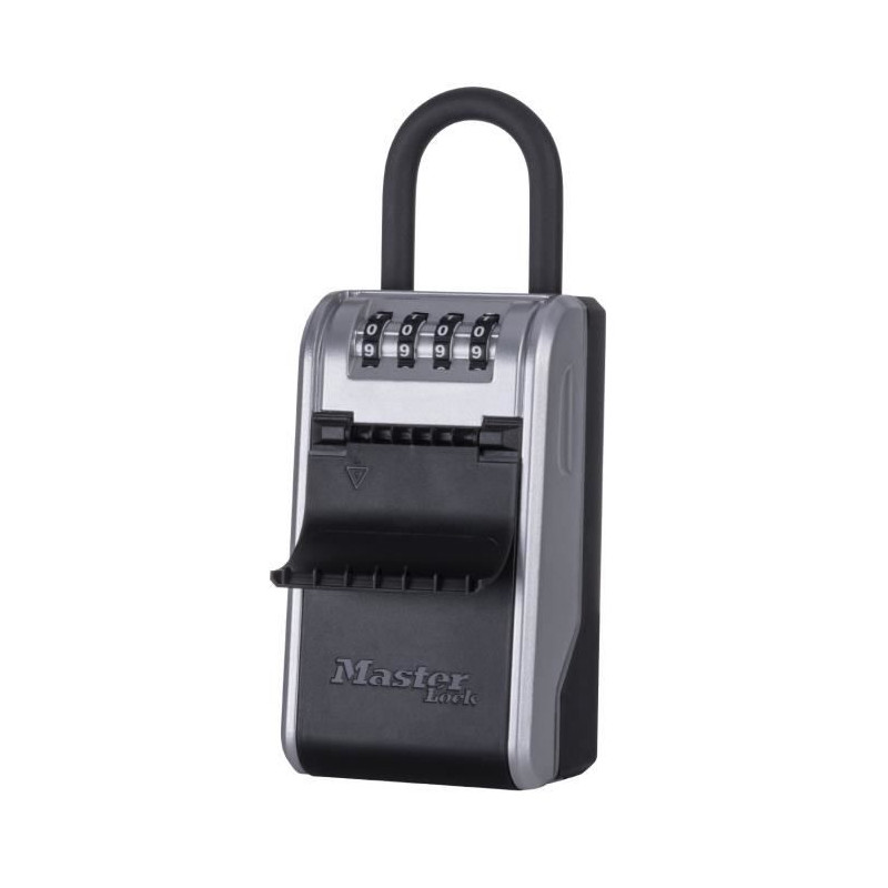 MASTER LOCK - Boîte a clé extérieure avec anse - Nouveau design - Large Capacité - Haute Sécurité - 19.6 x 7.6 x 5.6 cm