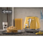 Toaster DELONGHI ICONA CAPITALS 2 tranches - 900W - Grille pain 3 fonctions - Chauffe viennoisseries inclus - Jaune