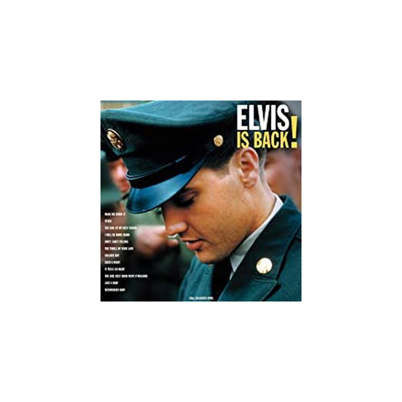 Elvis Is Back Vinyle coloré