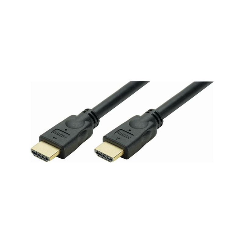 ERARD Cordon HDMI A M/M - PERFORM - 4K/60ips HDR 4:4:4 - gaine pvc noire - OR ERARD - 7881