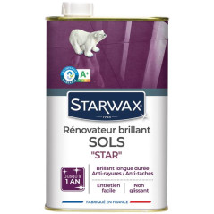 STARWAX RENOV.BRILLANT STAR TOUS SOLS INT.1L STARWAX - 292