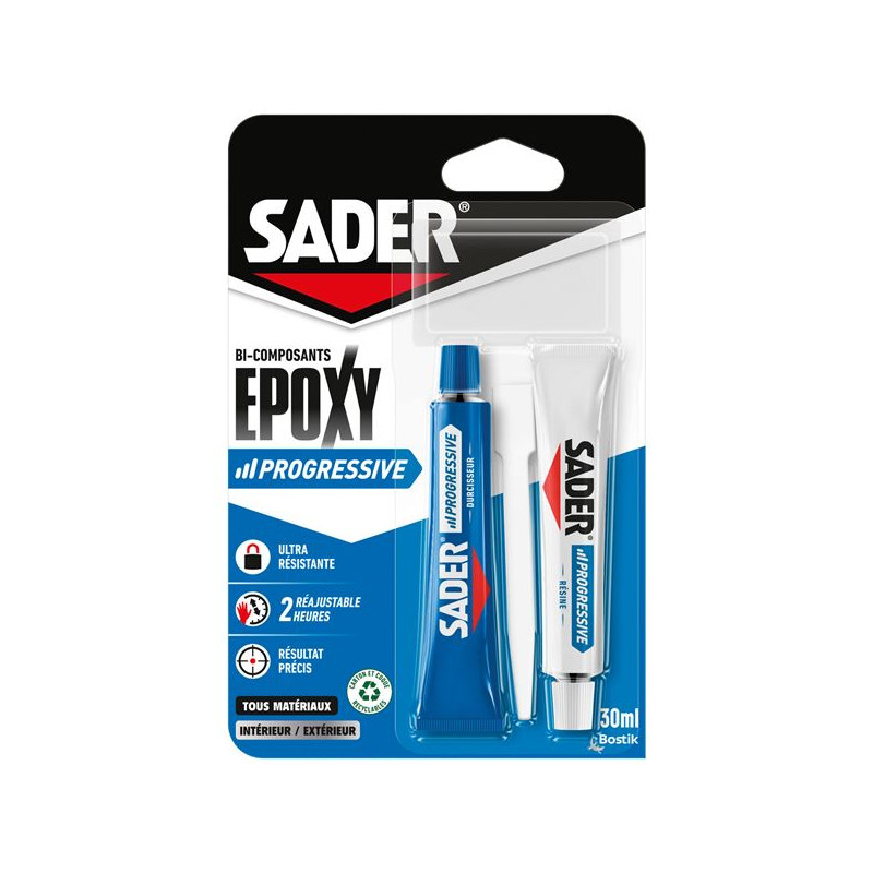 SADER SADER COLLE EPOXY PROGRES.TUBE 2X15ML SADER - 30621066