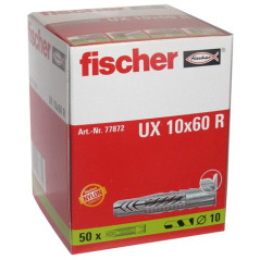 FISCHER CHEVILLE UX 10X60R BTE 50P FISCHER - 77872