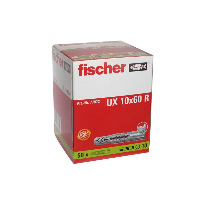 FISCHER CHEVILLE UX 10X60R BTE 50P FISCHER - 77872