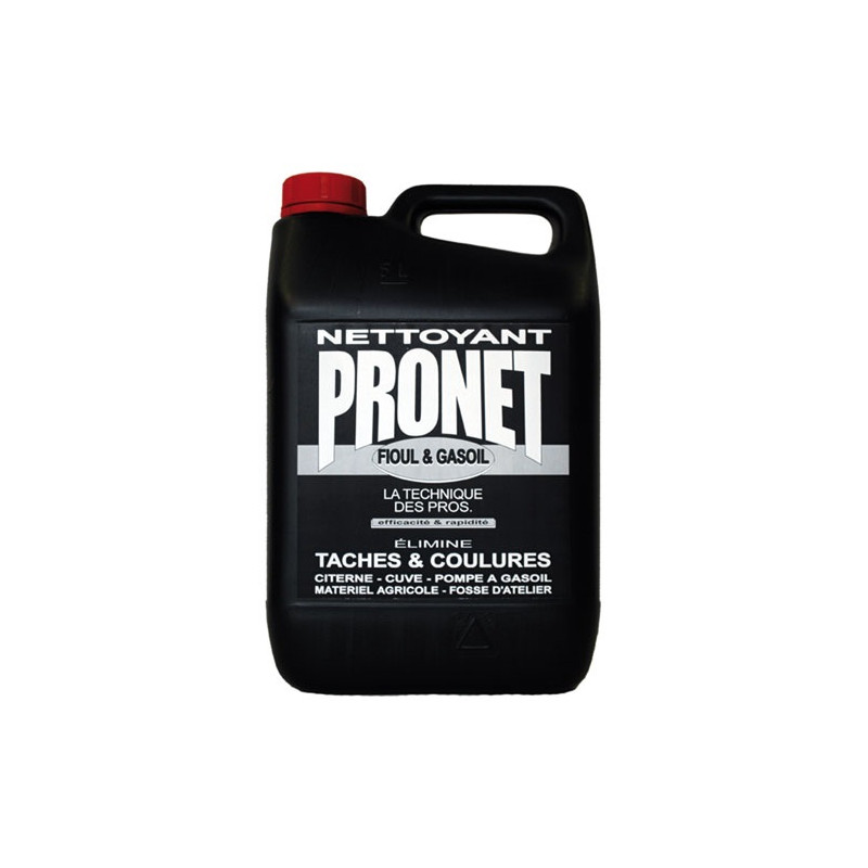 PRONET PRONET NETT.FIOUL GASOIL HUILE      5L PRONET - AR000704